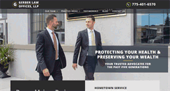 Desktop Screenshot of gerberlegal.com
